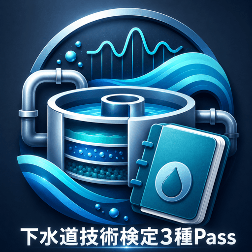 下水道技術検定3種Pass アイコン