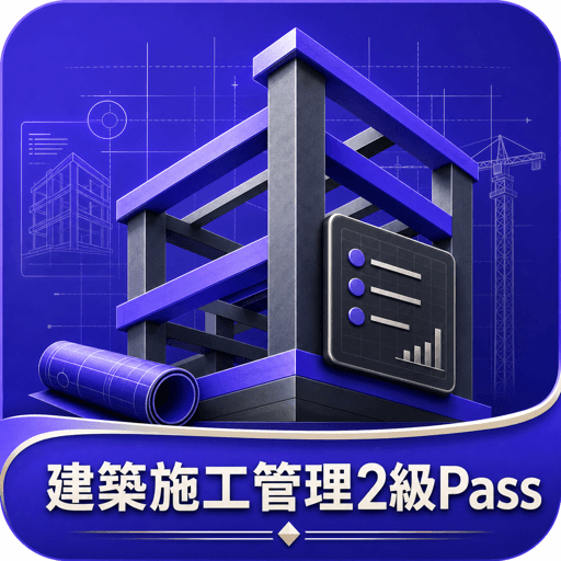建築施工管理2級Pass アイコン