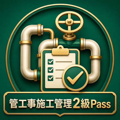 管工事施工管理2級Pass アイコン