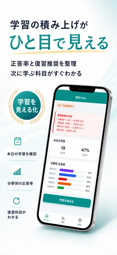 衛生Pass(衛生管理者試験) 掲載画面 6
