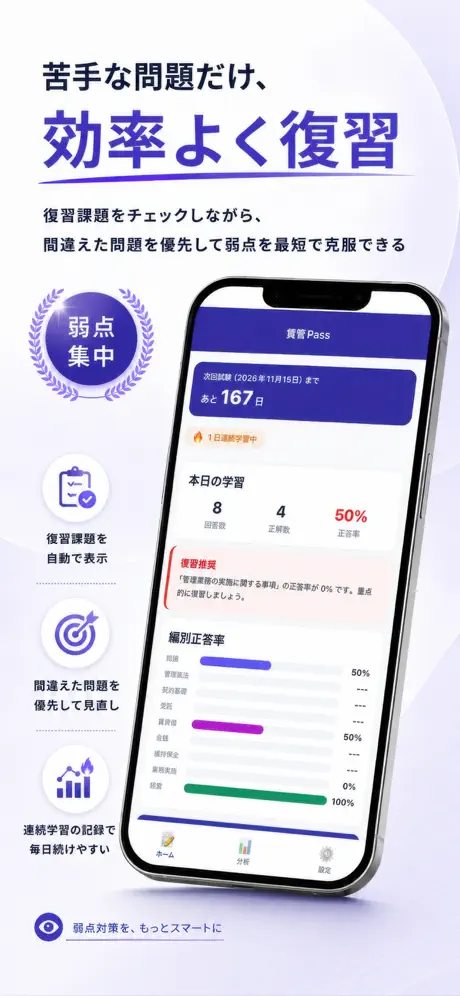 賃管Pass(賃貸不動産経営管理士) 掲載画面 5