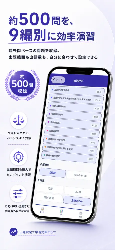 賃管Pass(賃貸不動産経営管理士) 掲載画面 2